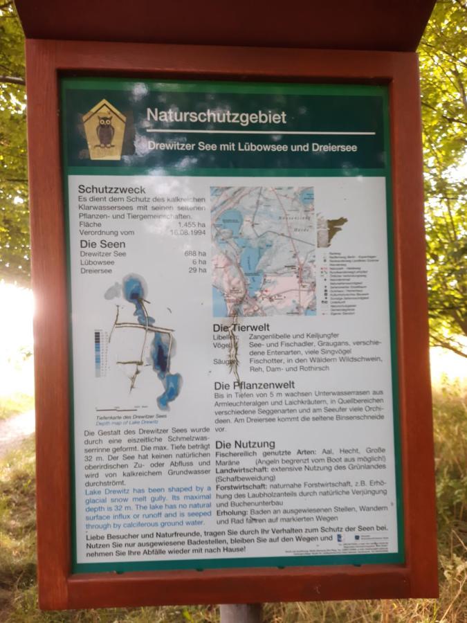 Ferienwohnung Südseite Nossentiner Huette Exterior foto